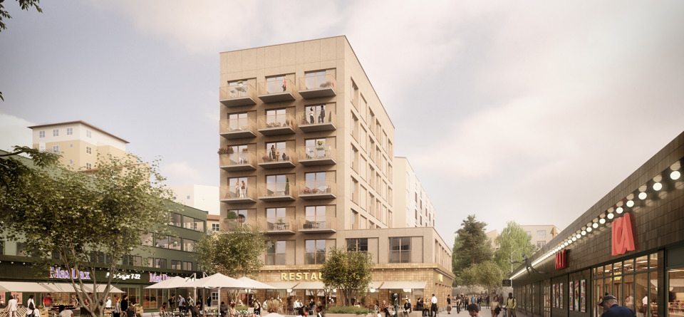Stadsutveckling hagsatara stockholm kulturtorget 2.