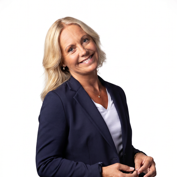 Porträttbild av Jenny Olofsson, medarbetare på Ikano Bostad.