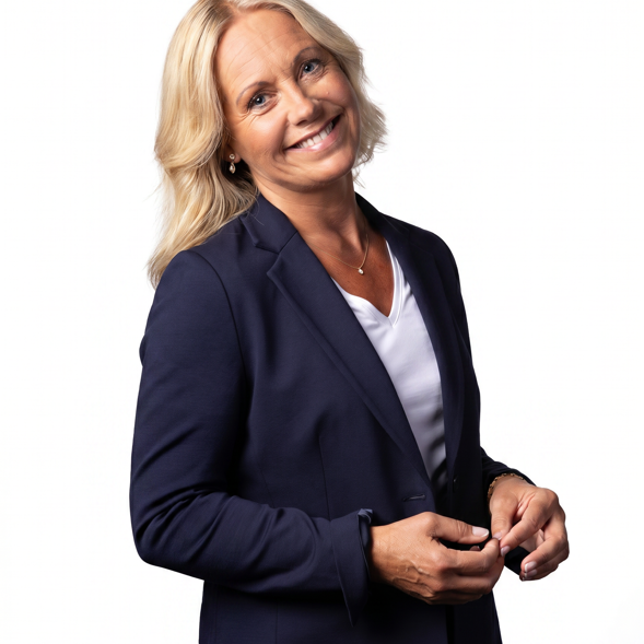 Porträttbild av Jenny Olofsson, medarbetare på Ikano Bostad.