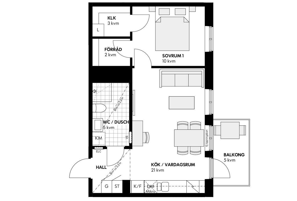 Planlösning