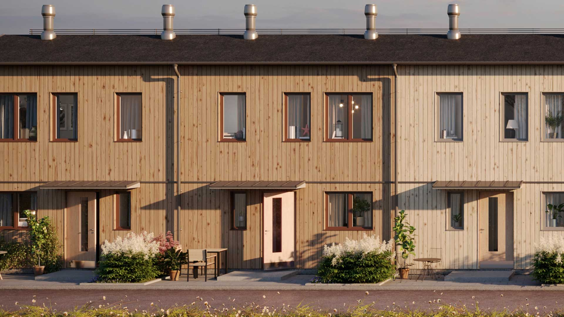 Fasad från gatan